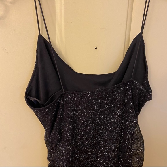 NWT WINDSOR Glitz and Glimmer Ruched Mini Dress size S - Picture 6 of 10